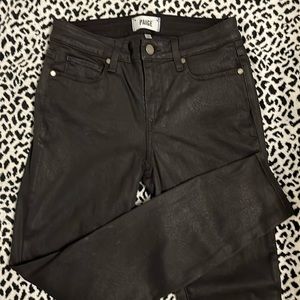 PAIGE verdugo ankle coated jeans